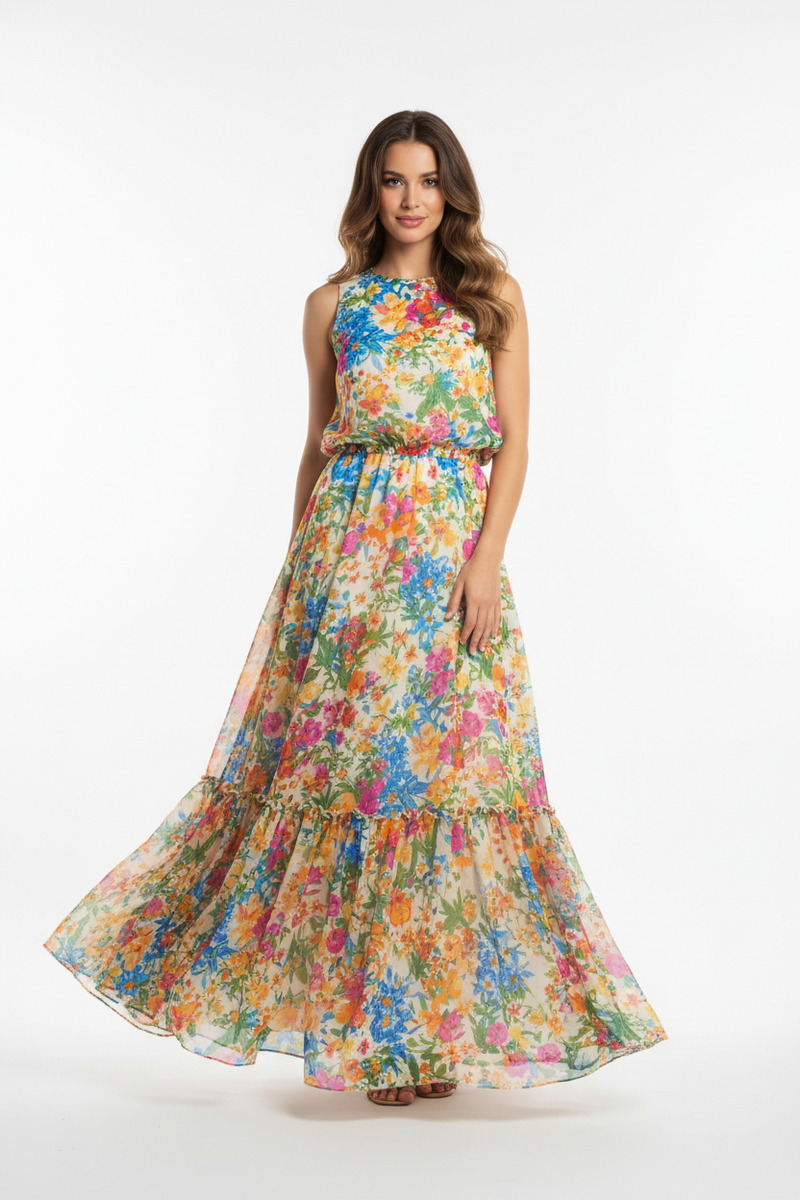 Women's Floral Maxi Dress